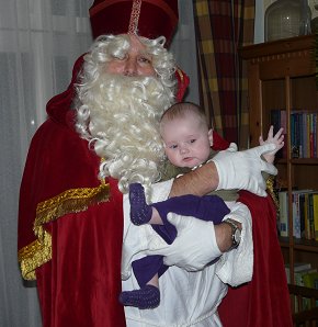 Sinterklaas met Eline